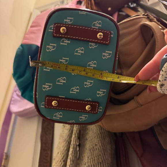Dooney & Bourke Teal Bucket Bag - Picture 11 of 11